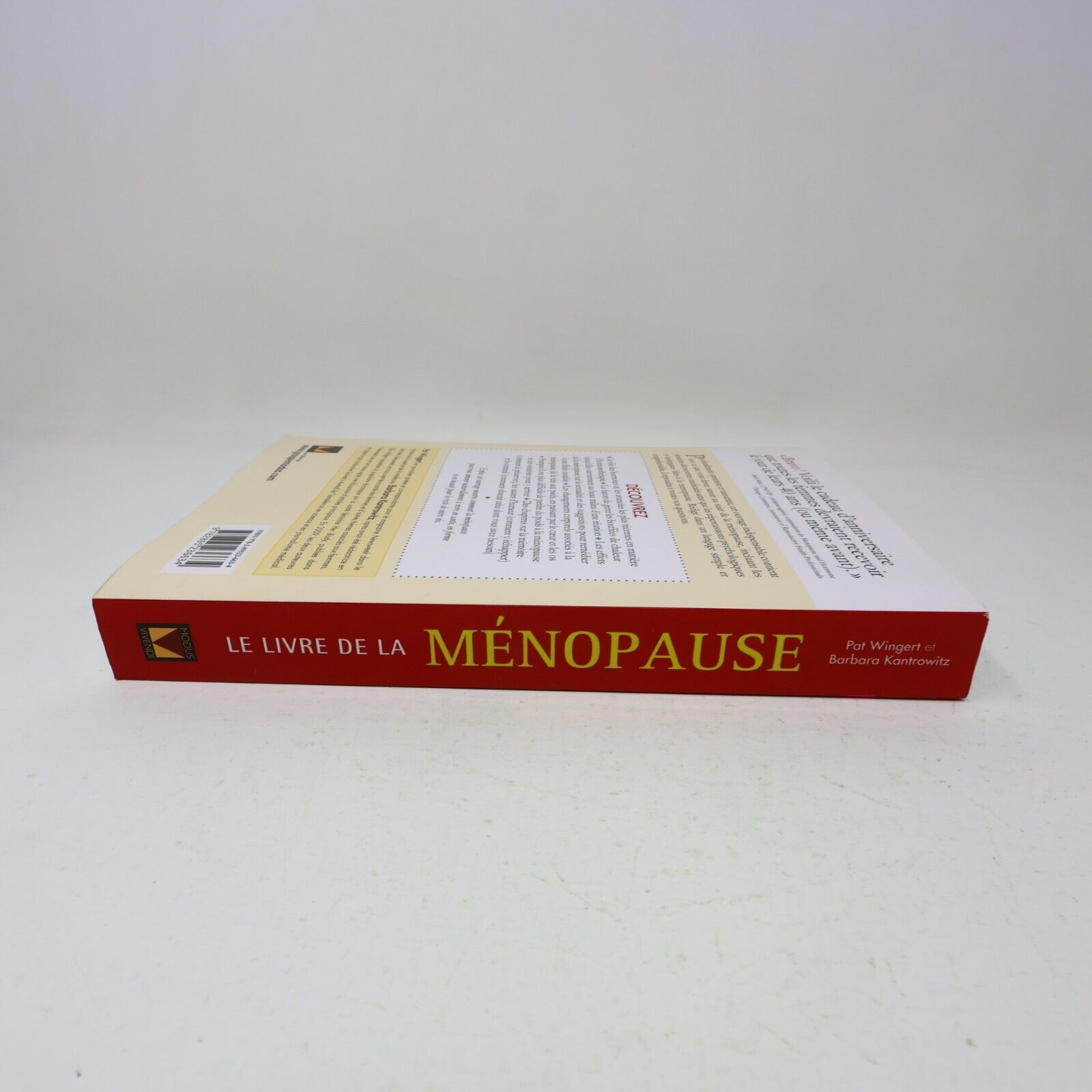 2012 Le Livre de la Ménopause Pat Wingert Barbara Kantrowitz Santé Femmes 2010s