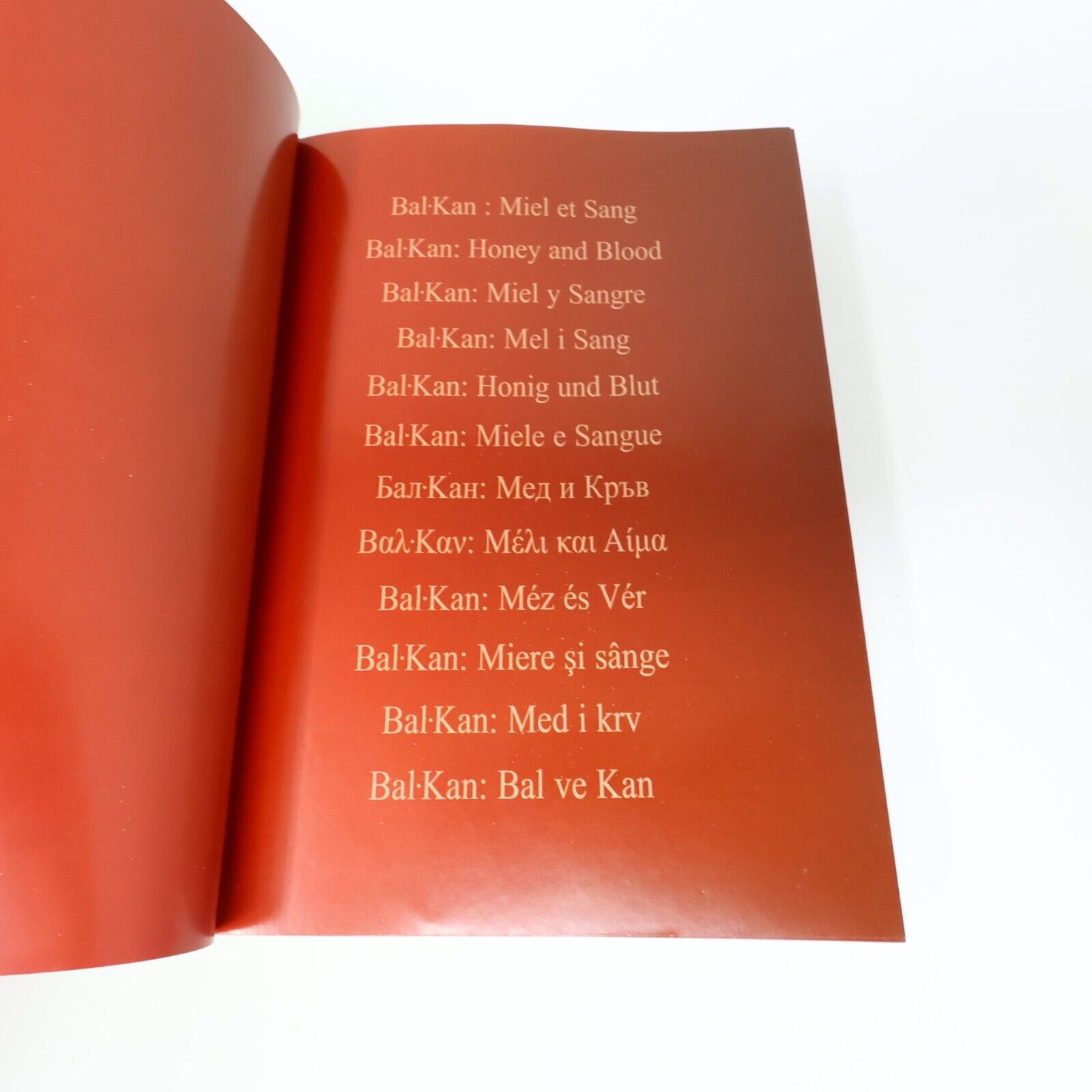2013 Bal Kan Miel & Sang / Honey & Blood CD Jordi Savall Hespèrion XXI Alia Vox