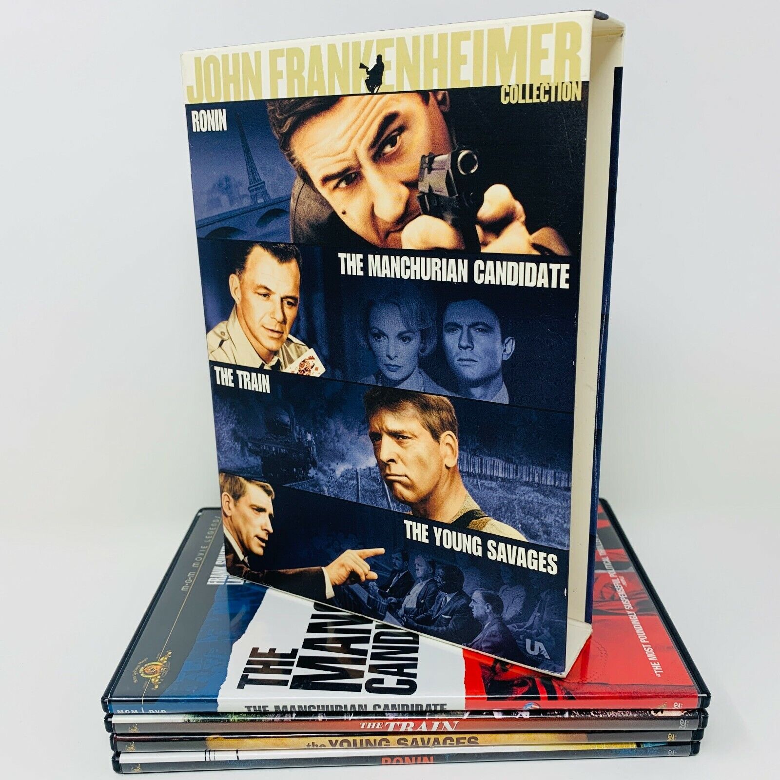 John Frankenheimer Collection DVD Ronin Manchurian Candidate Train Young Savages