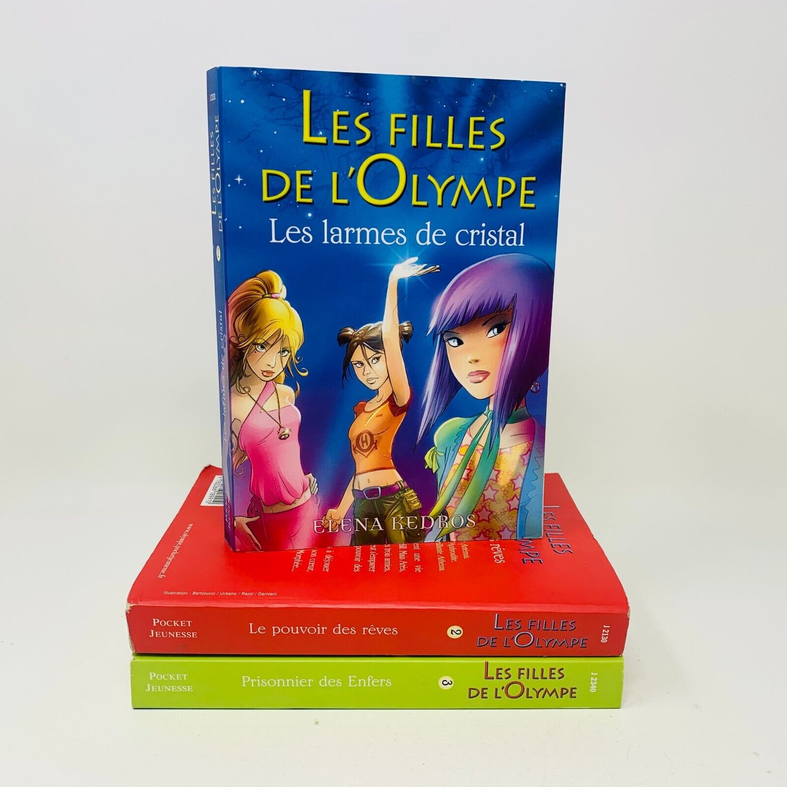 Les Filles de l'Olympe #1-3 Série Complète Pocket Jeunesse Elena Kedros Français