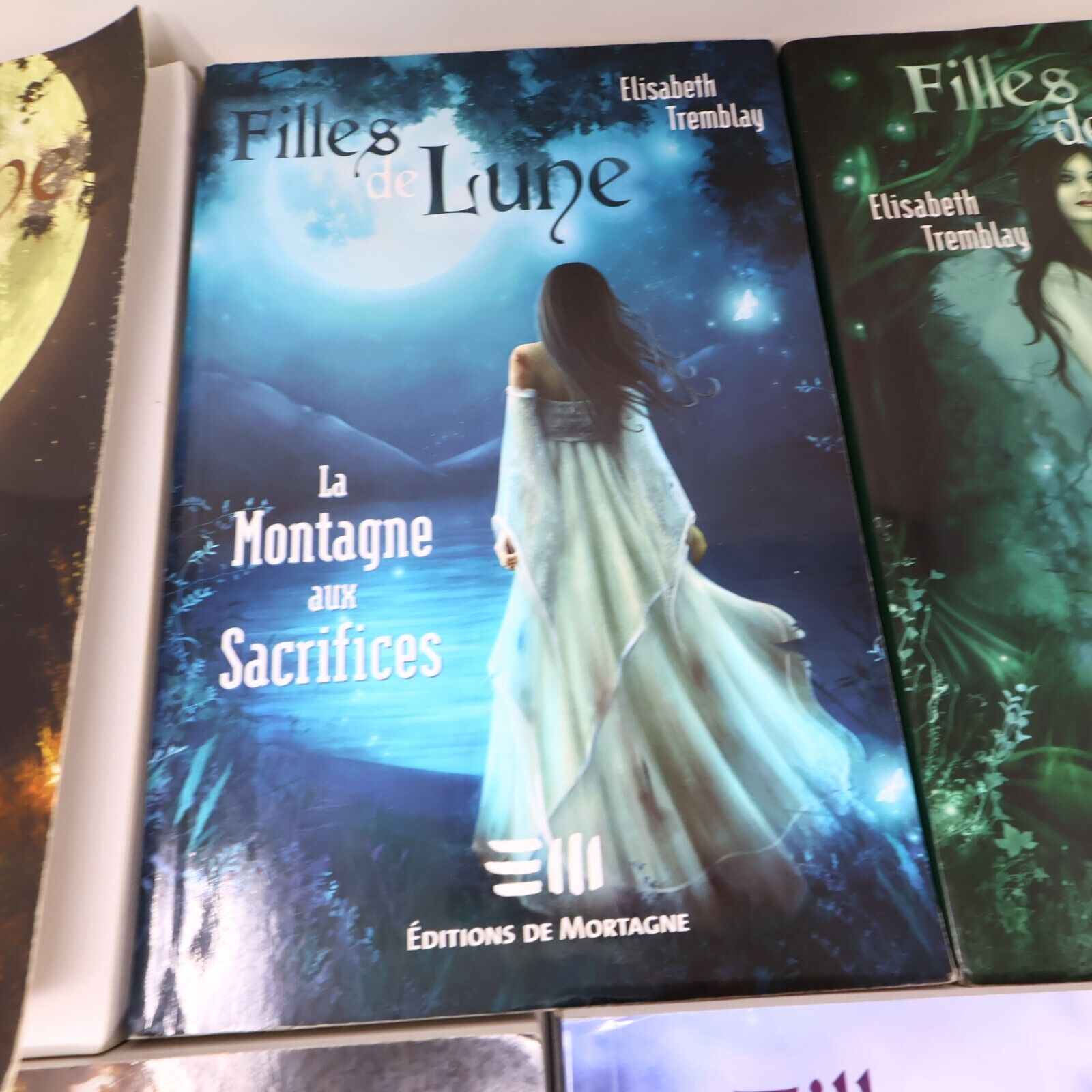 Filles de Lune #1-5 Lot 5 Livres Elisabeth Tremblay Série Complète De Mortagne