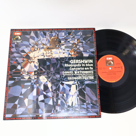 Gershwin Rhapsody In Blue Daniel Wayenberg G. Prêtre Disque Record C 059-11656