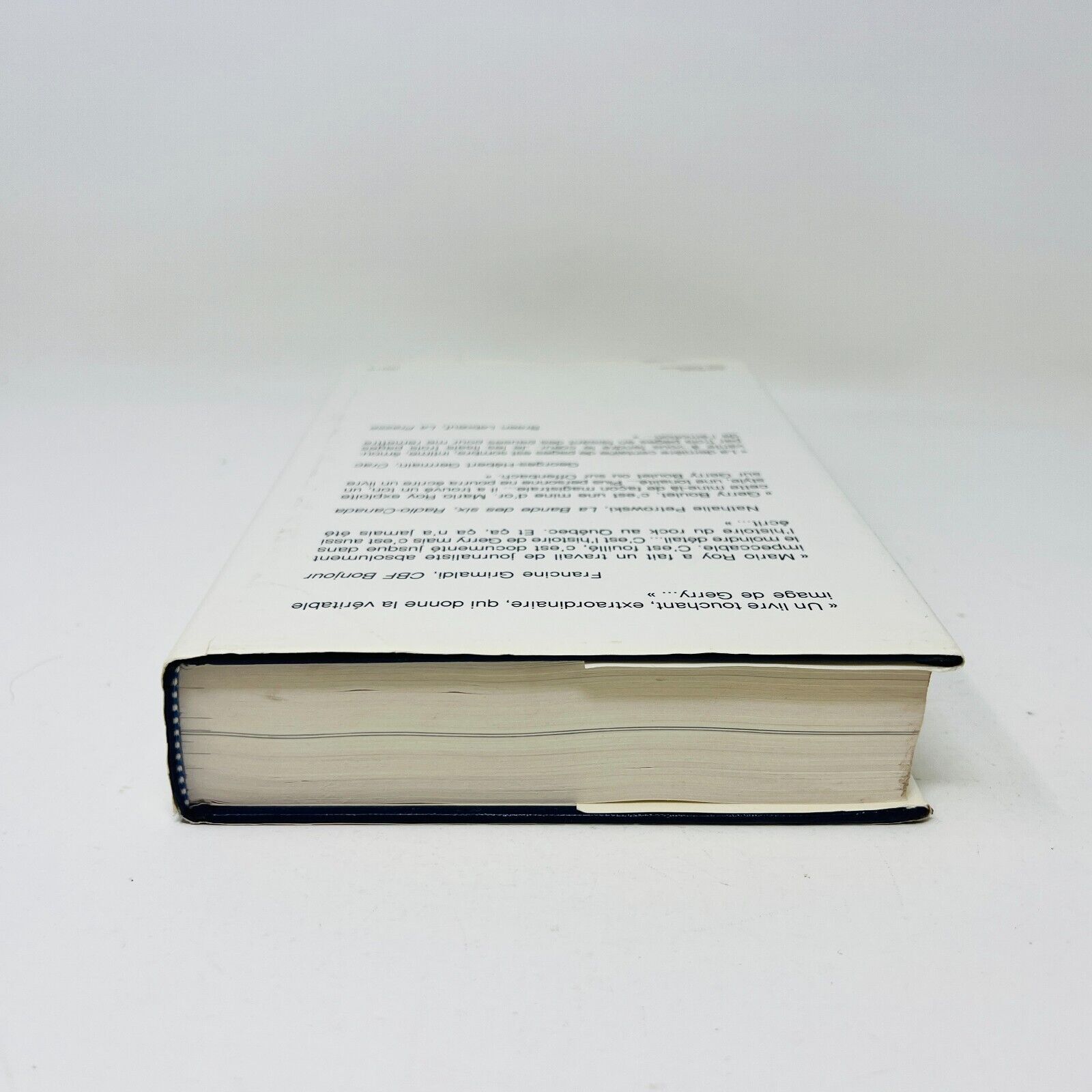 1991 Gerry Boulet Avant de m'en Aller Québec Loisirs Français Biographie Livre