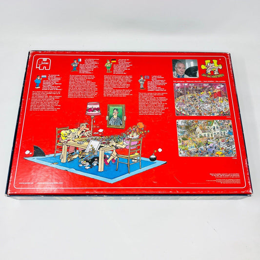 3x 1000 Puzzles + Posters 81120 Complete The Big Leak/Gym/Café Jan Van Haasteren