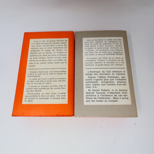 Lot 2 Livres Espionnage Fleuve Noir Ribes/Joste/Arno Le Comte Vous Salue 1960s