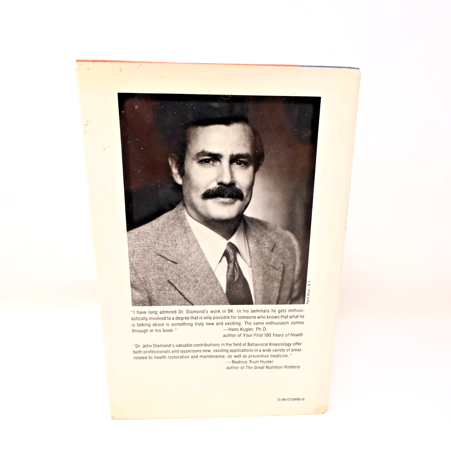 Bk Behavioral Kinesiology John Diamond Harper & Row 1979 HC DJ Health 1st Print