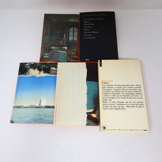 Julien Green Lot 5 Livres L'Autre/Moïra/Partir Avant le Jour Roman France French