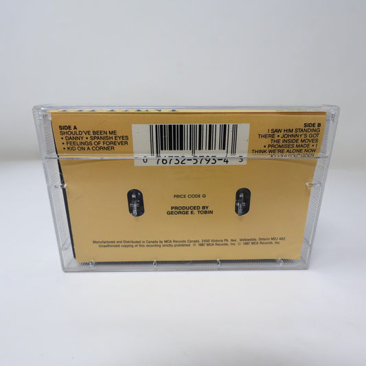 Tiffany Self-Titled Cassette 1987 Should've Been Me/Danny/Spanish Eyes MCAC-5793