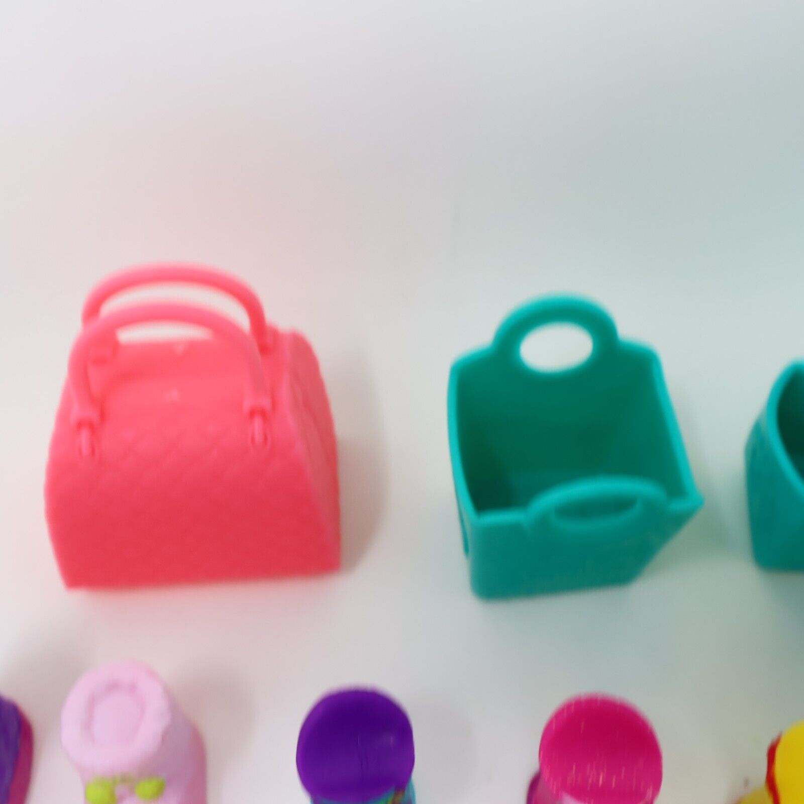 Lot of 21 Shopkins Figures Toys Mixed Boots Shoes High Heels Baskets Moose
