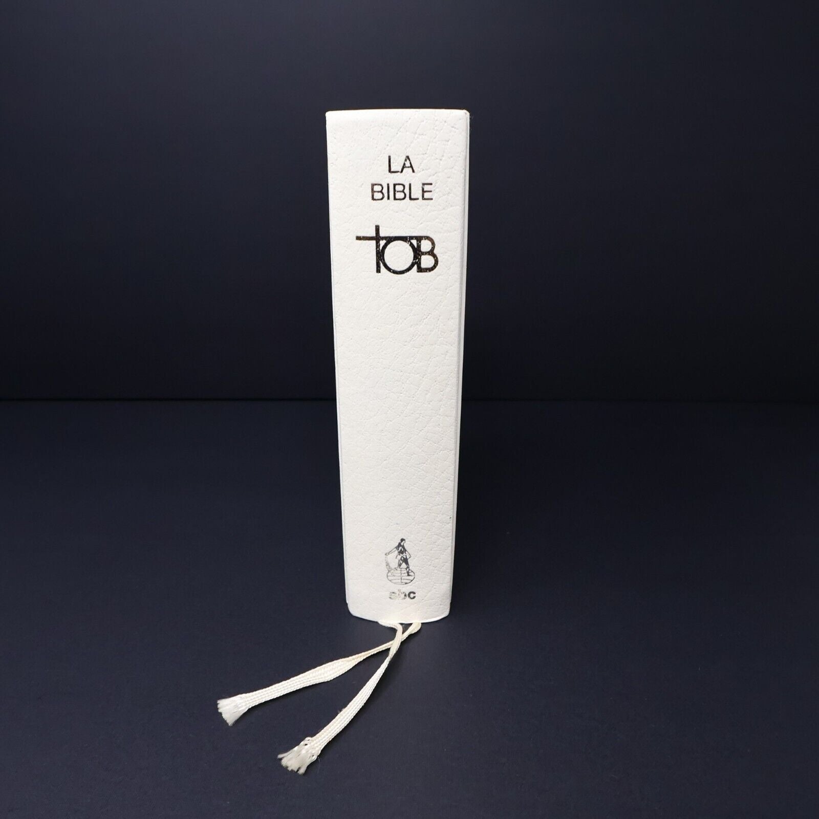1988 La Sainte Bible de Mariage TOB Hardcover HC Societe Biblique Canadienne 80s