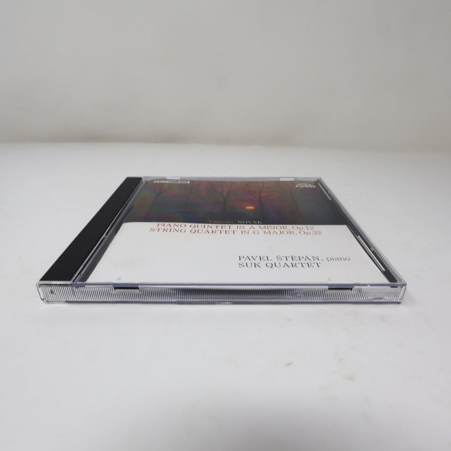 Viteslav Novak Piano Quintet Op 12/String Quartet Op 22 CD Pavel Stepan/Suk 1988
