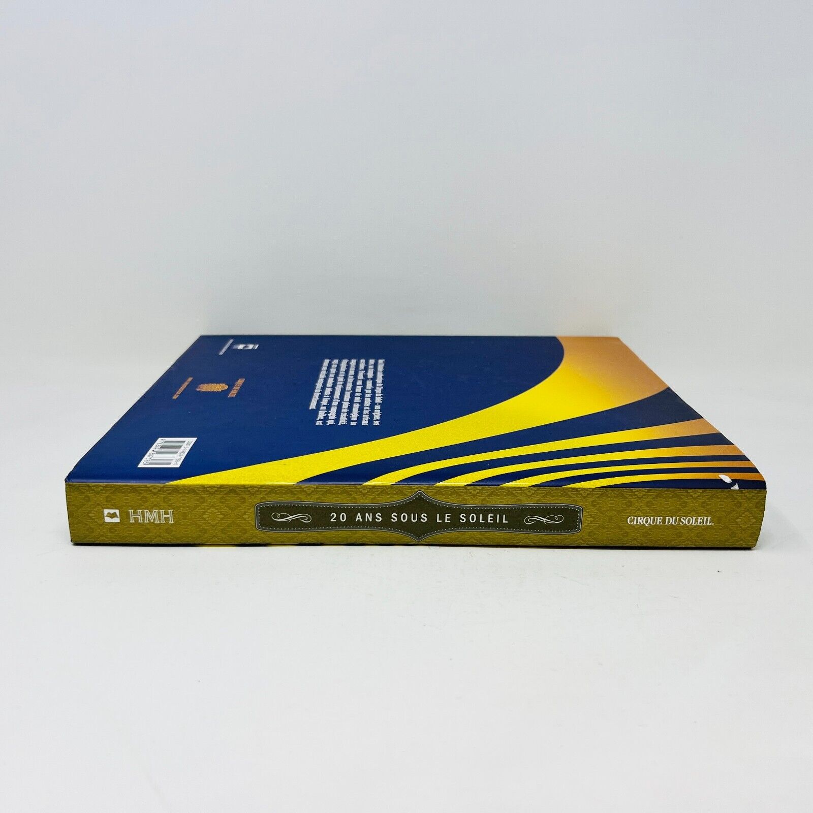 2002 Cirque du Soleil 20 Ans Sous le Soleil Livre HMH Français/French HC History