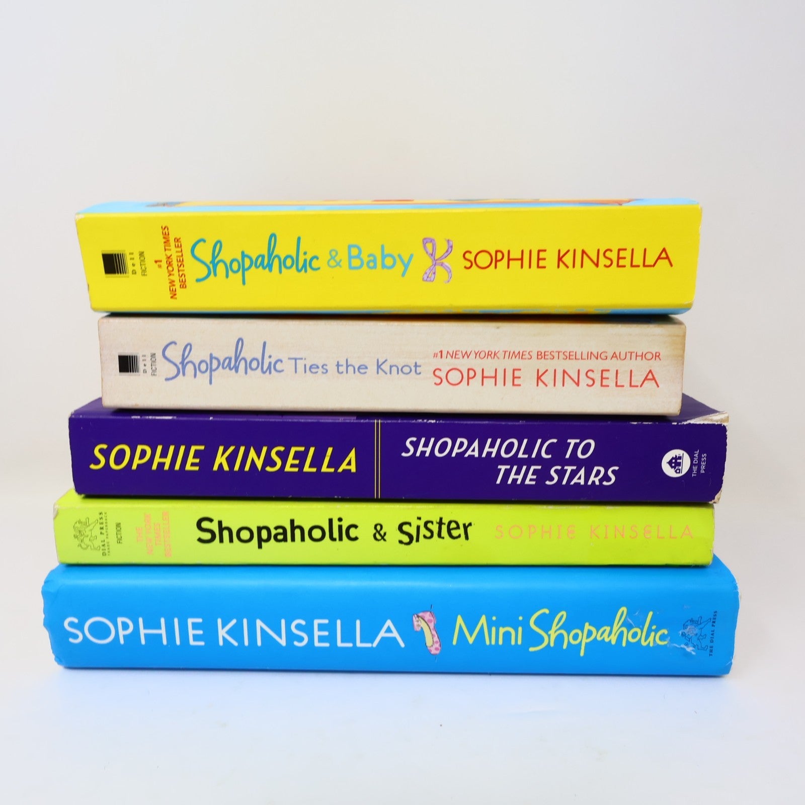 Shopaholic #3-6 8 5 Books Lot Sophie Kinsella Women's Fiction Comedy