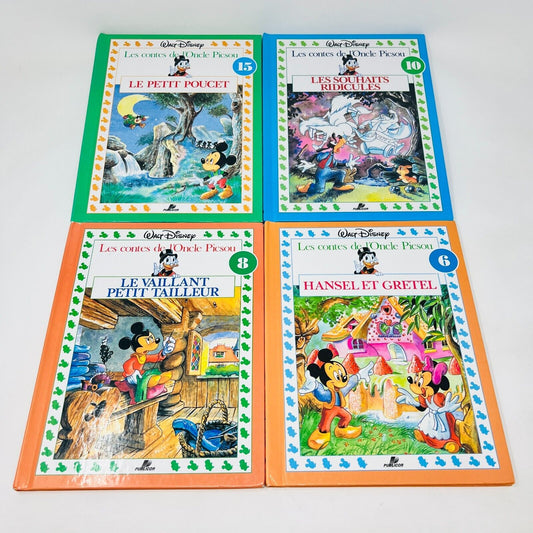 8x Les Contes de l'Oncle Picsou Walt Disney Publicor Lot Livres Français 90s