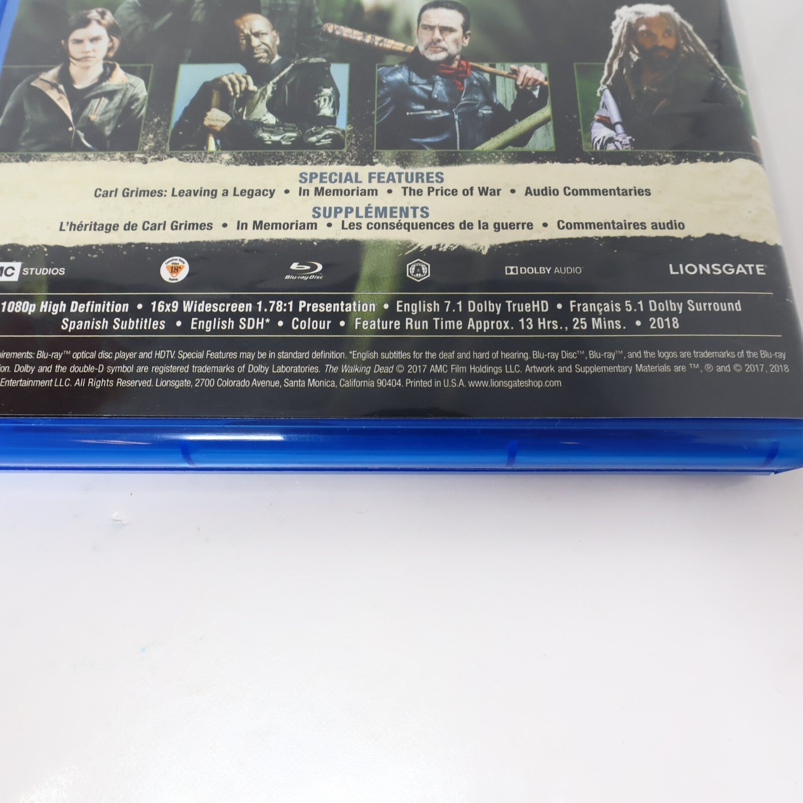 The Walking Dead Season 8-9 Lot 2 Blu-ray English/Français #9 is Factory Sealed