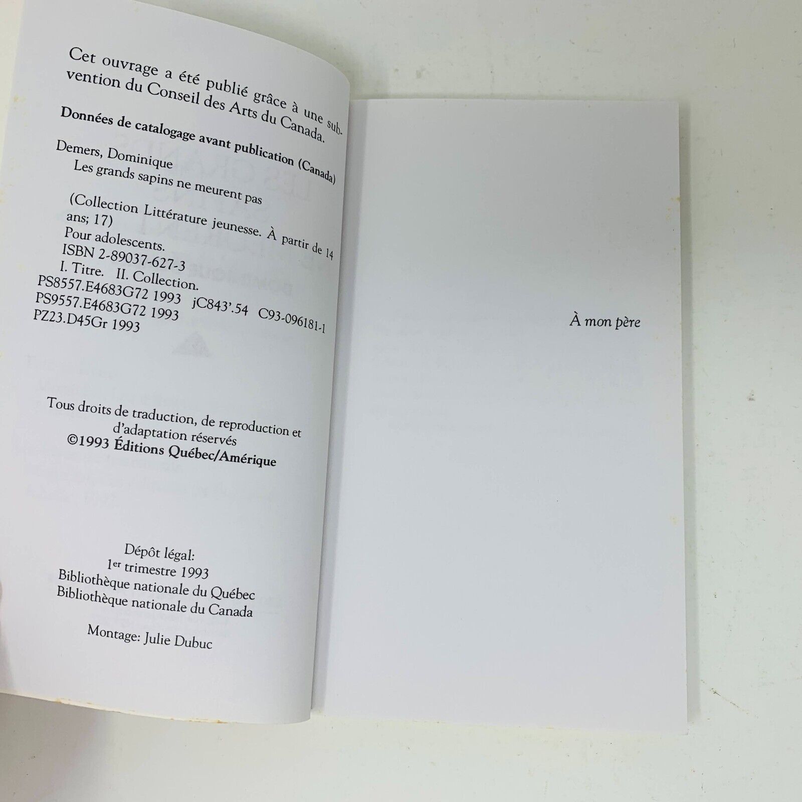 3x Marie-Tempête Série Complète Titan Jeunesse Dominique Demers Lot 3 Livres 90s