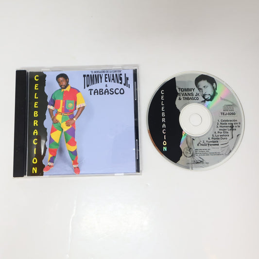 Tommy Evans Jr. & Tabasco CD El Mensajero de la Cancion Unicorn Music 1994
