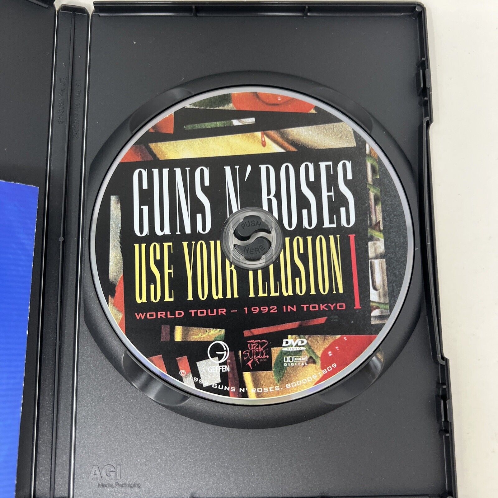 Use Your Illusion 1 & 2 World Tour 1992 in Tokyo by Guns N' Roses DVD Lot Tested