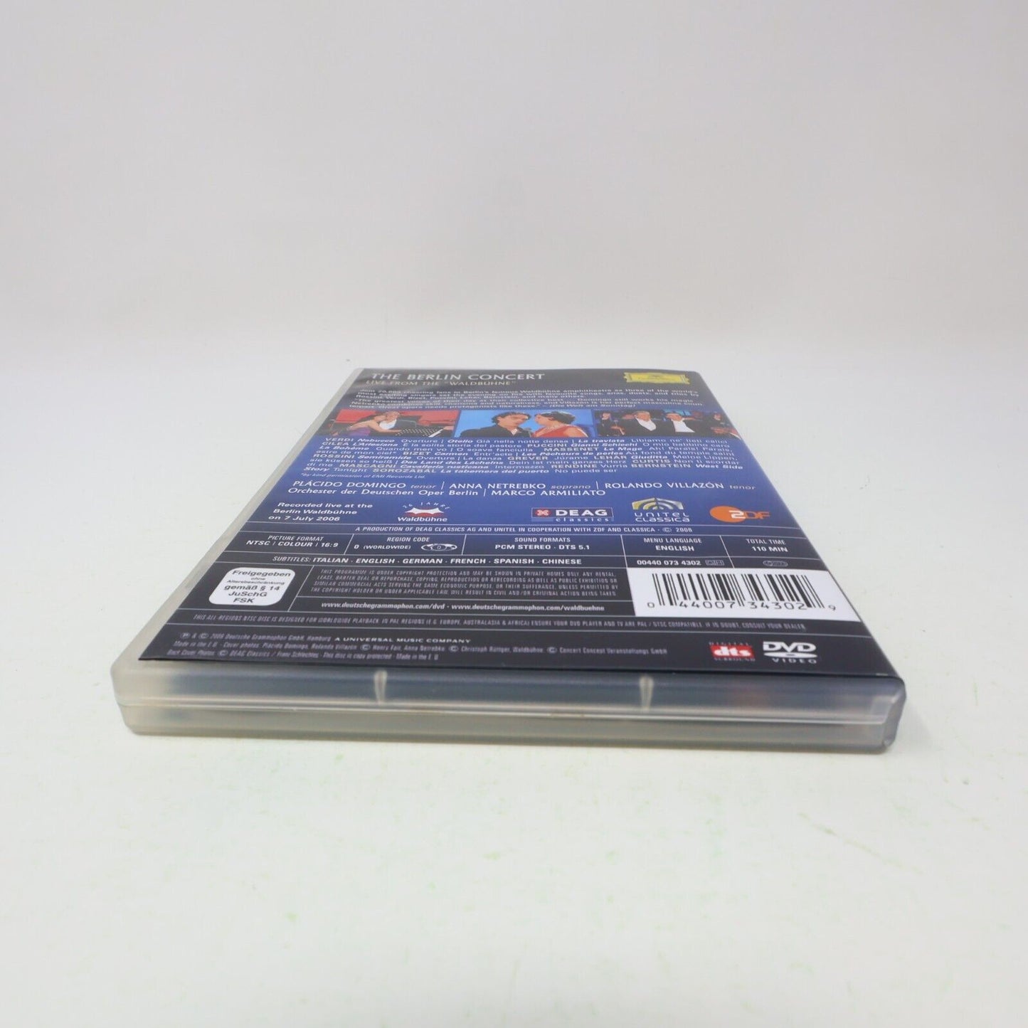 The Berlin Concert Live from the "Waldbühne" DVD Placido Domingo NTSC Tested