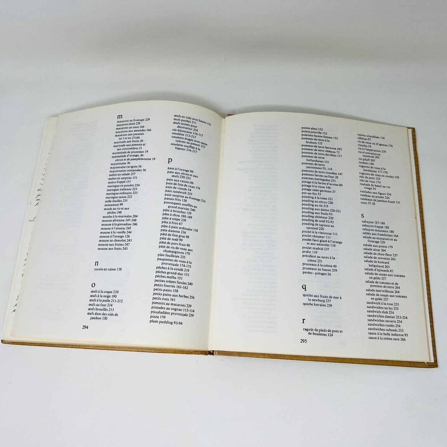 1973 La Cuisine de Monique Chevrier Mirabel Livre Recettes en Français Cookbook
