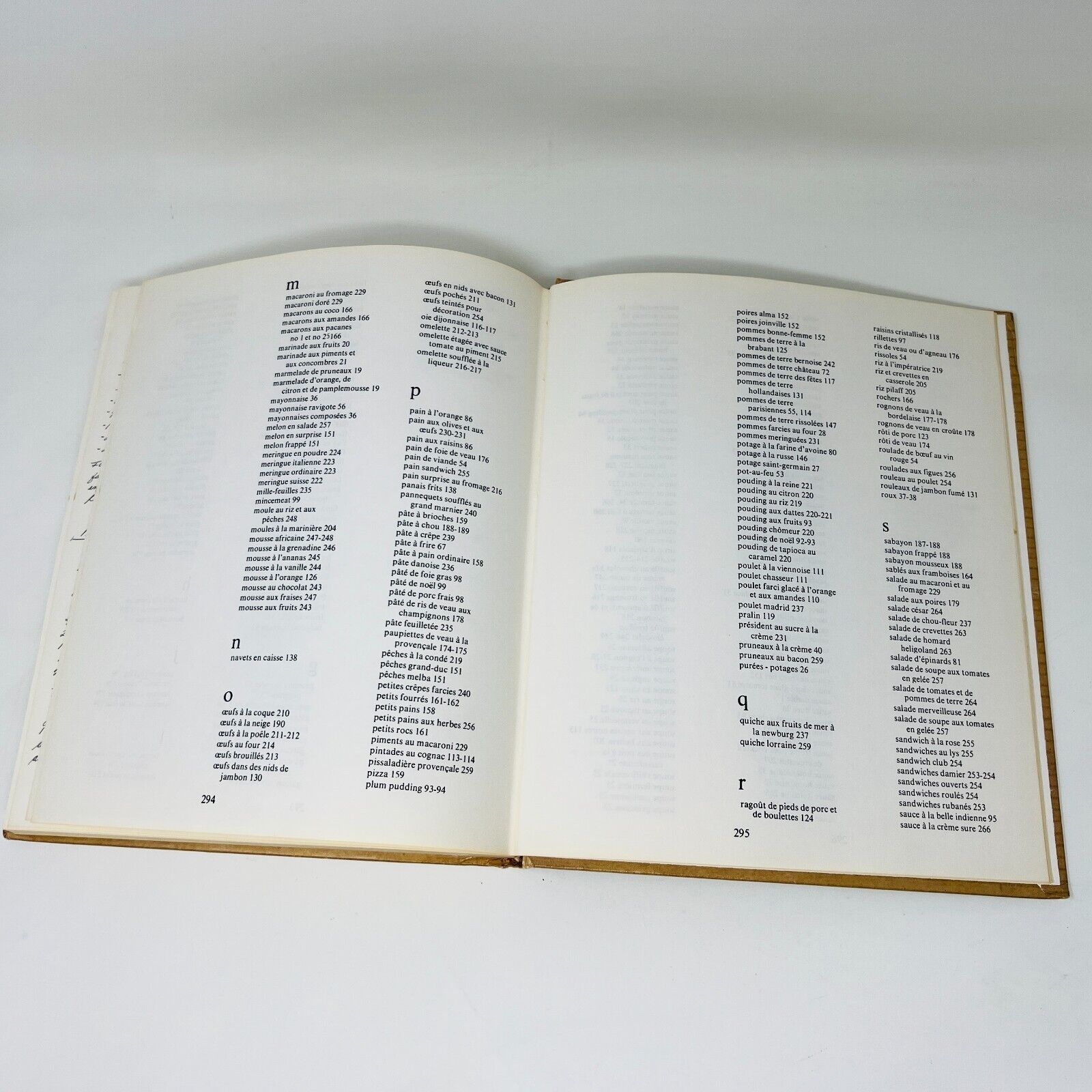 1973 La Cuisine de Monique Chevrier Mirabel Livre Recettes en Français Cookbook