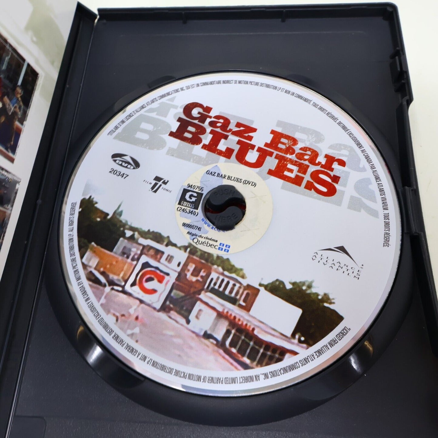 Gaz Bar Blues DVD Testé Québécois Français French Only Serge Thériault Region 1