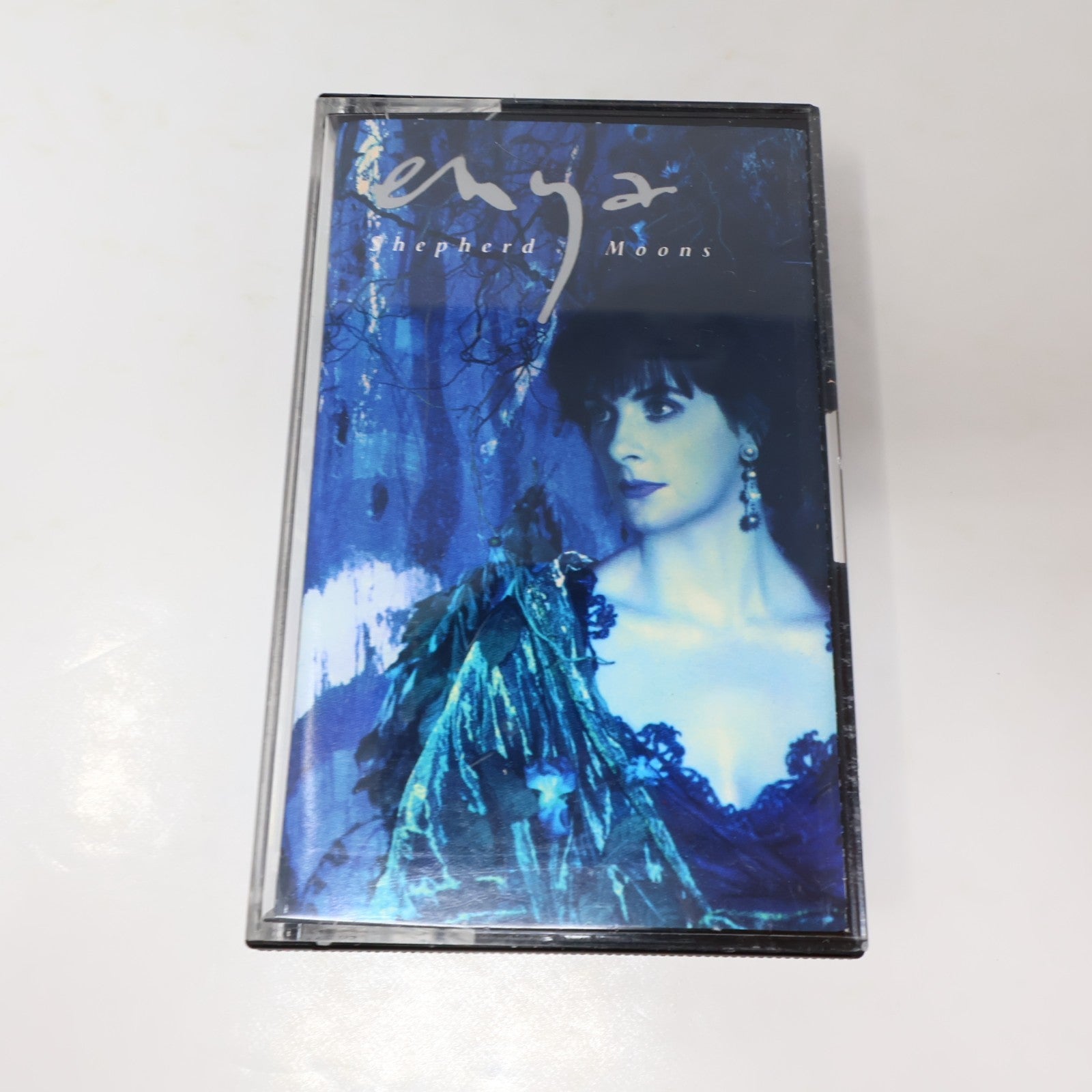 Enya Shepherd Moons Cassette Caribbean Blue/Book Of Days/Evacuee/Angeles 1991