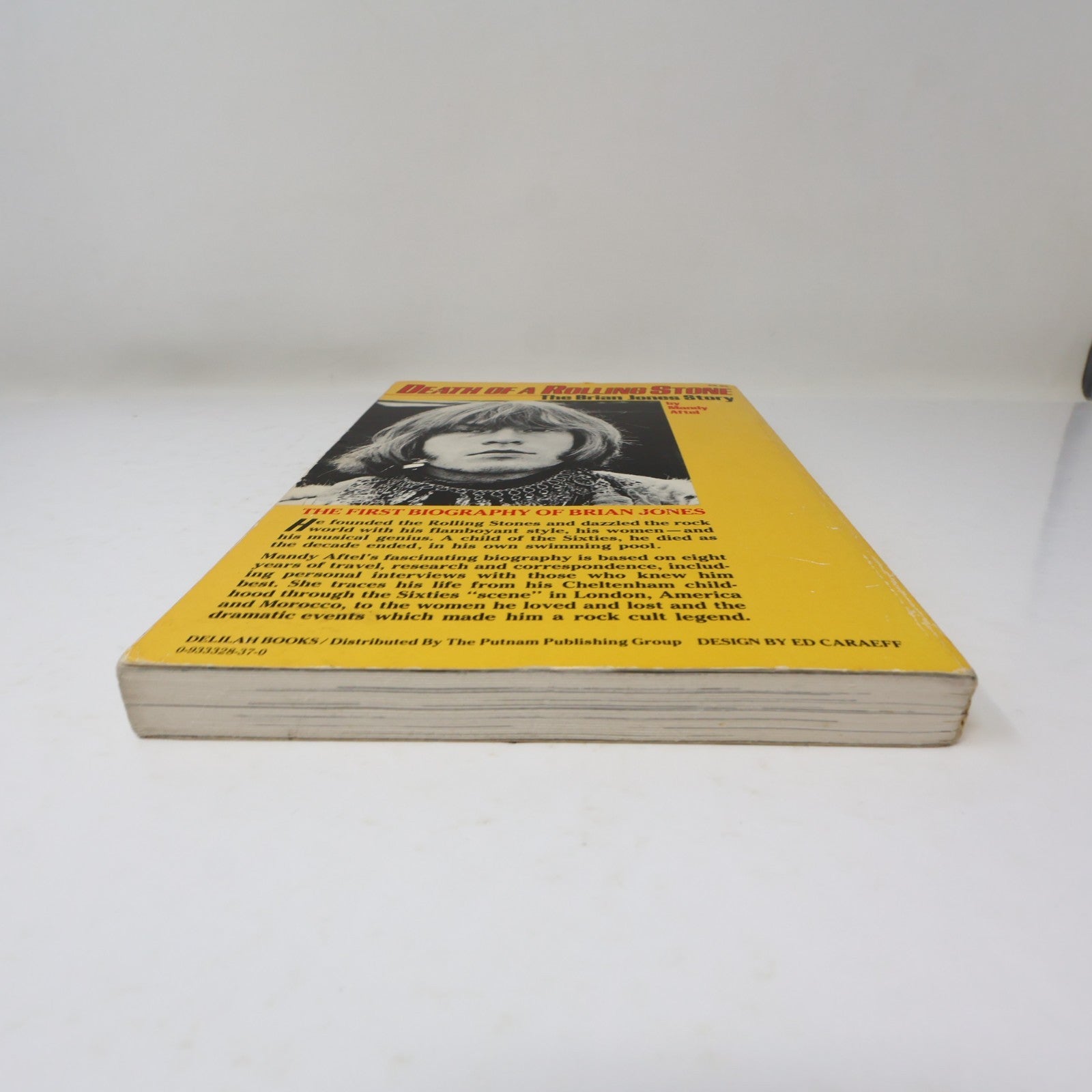 Death of a Rolling Stone the Brian Jones Story Mandy Aftel Putnam 1982 PB Music