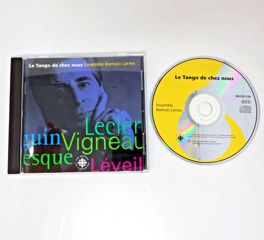 Ensemble Romulo Larrea CD Le Tango De Chez Nous Par-Delà l'Océan/Bandonéon 1997