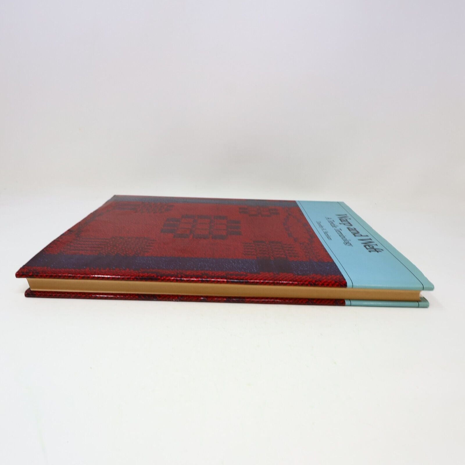 1980 Warp and Weft a Textile Terminology by Dorothy K. Burnham Hardcover HC ROM