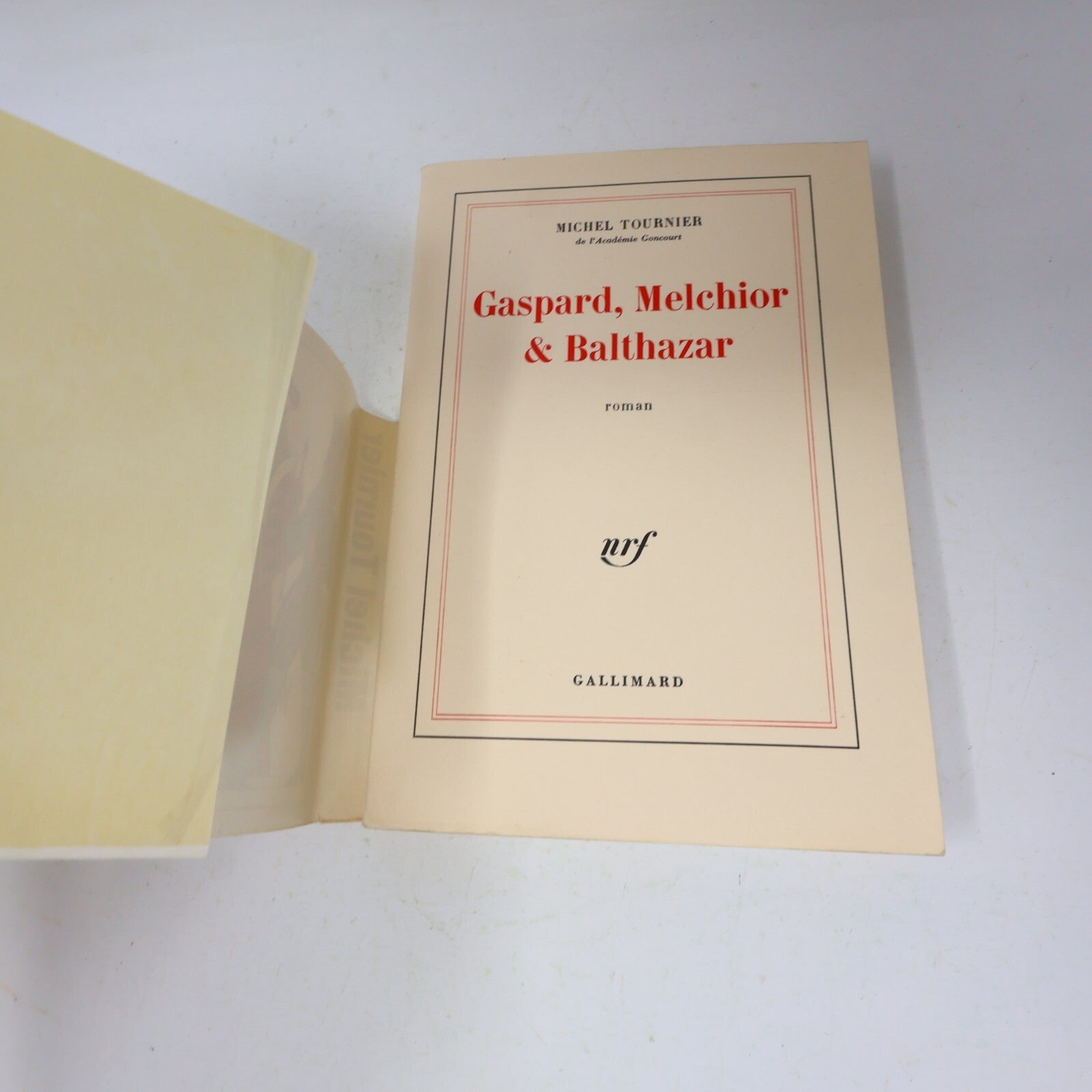 Michel Tournier Lot 3 Livres Gaspard Melchior & Balthazar/Roi des Aulnes French