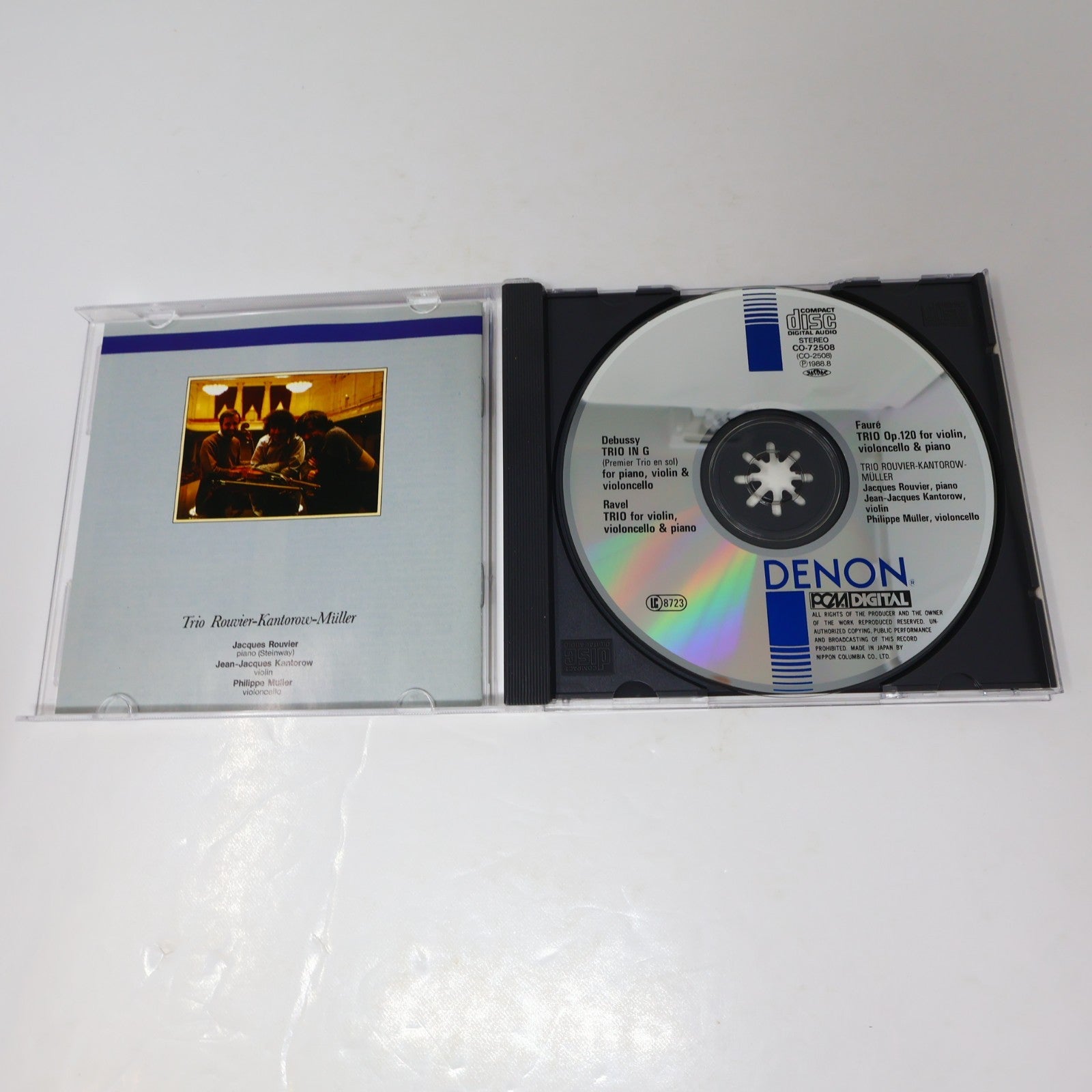Debussy 4 CD Lot Piano Music/Piano Trios/La Mer/Nocturnes/Jeux Baudo/Thomas 80s