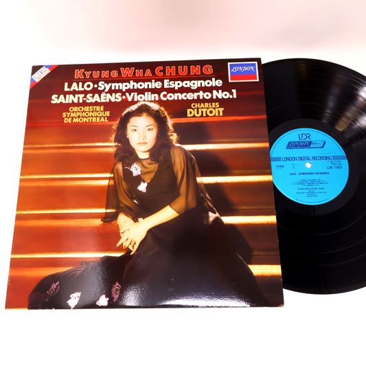 Kyung Wha Chung Symphonie Espagnole/Violin Concerto 1 Dutoit Record LDR 71029