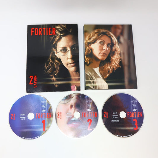 Fortier Saison #2 DVD Sophie Lorain Pierre Lebeau Série Télévision NTSC Testé