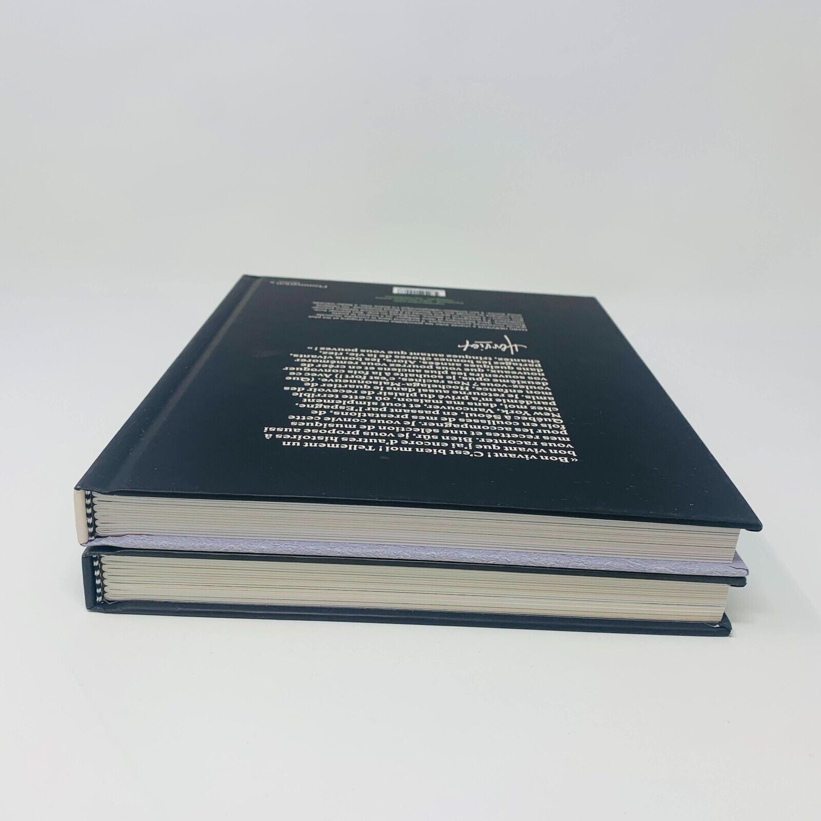 Bon Vivant! Opus 1-2 Lot Livres Biographie/Recettes de Marc Hervieux Flammarion