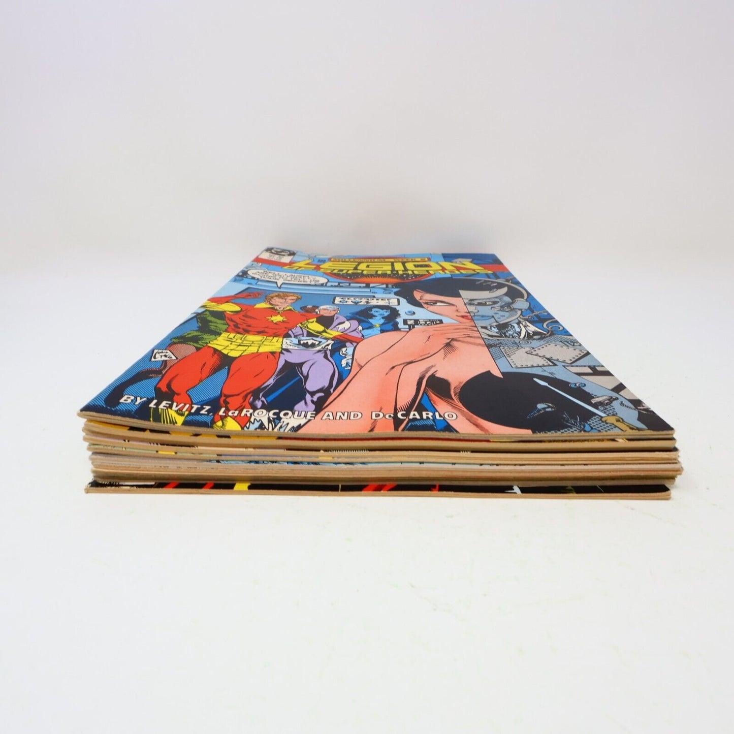 Lot 10 Comics Legion of Super-Heroes #42, 47-48, 51-56, 58 DC Levitz 1980s