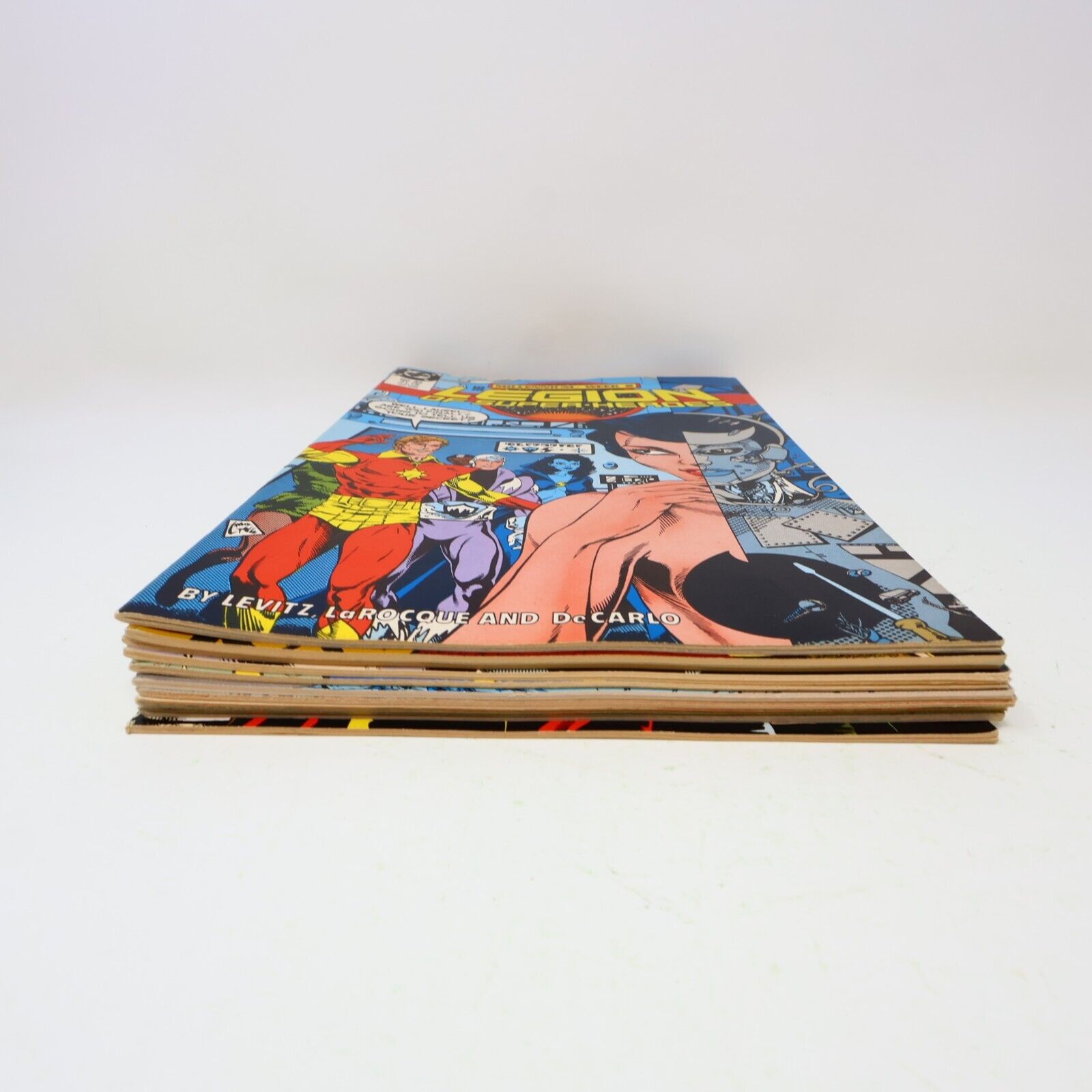 Lot 10 Comics Legion of Super-Heroes #42, 47-48, 51-56, 58 DC Levitz 1980s