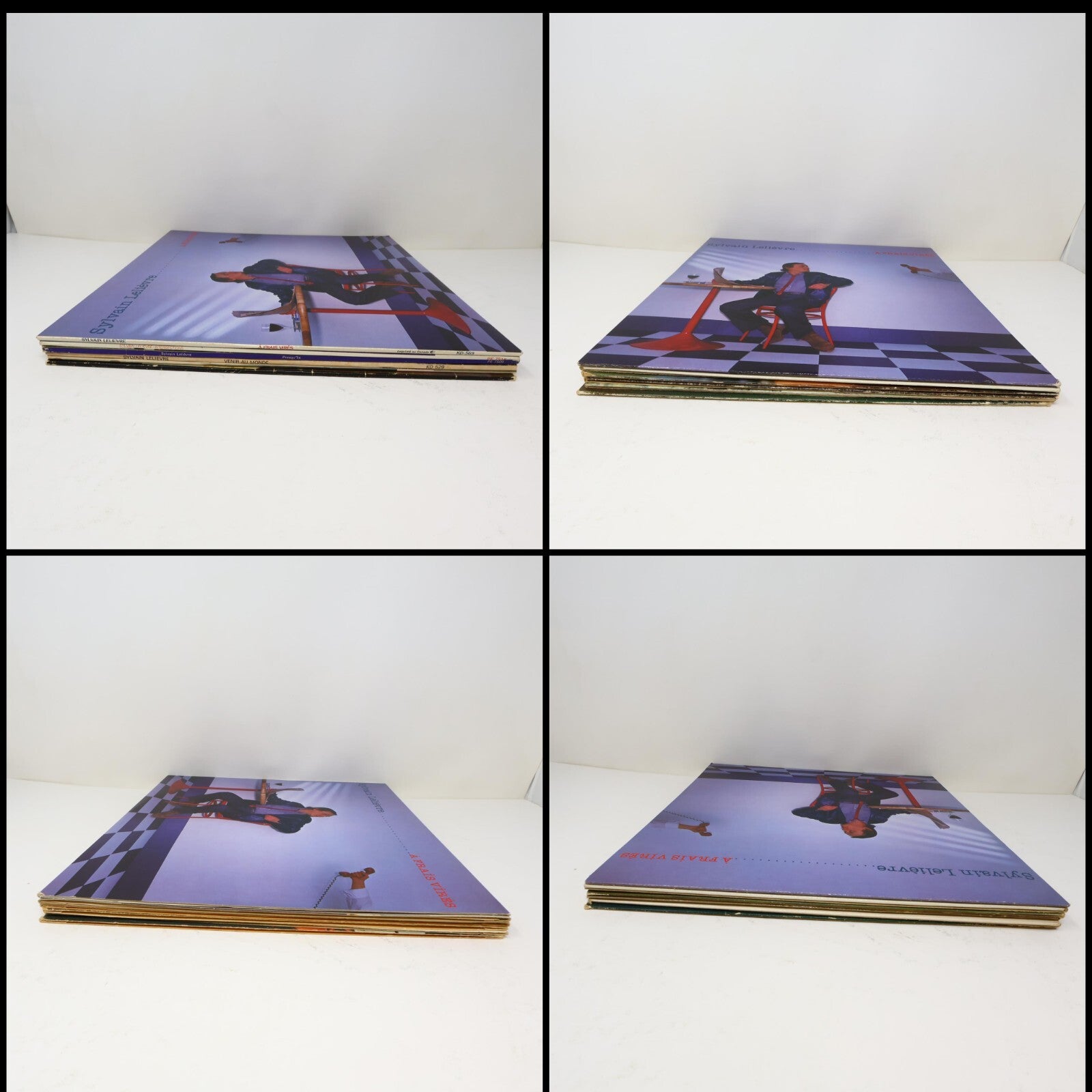 Sylvain Lelièvre Lot 6 Disques Petit Matin/Programme Double/Intersections Record