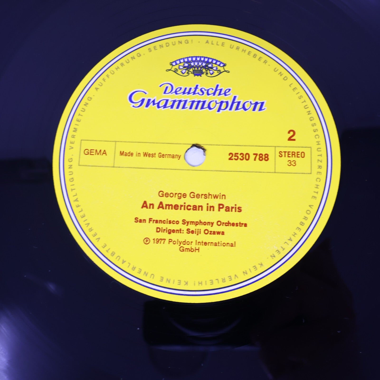 Corky Siegel Seiji Ozawa Gershwin Russo San Francisco Orchestra Record 2530 788