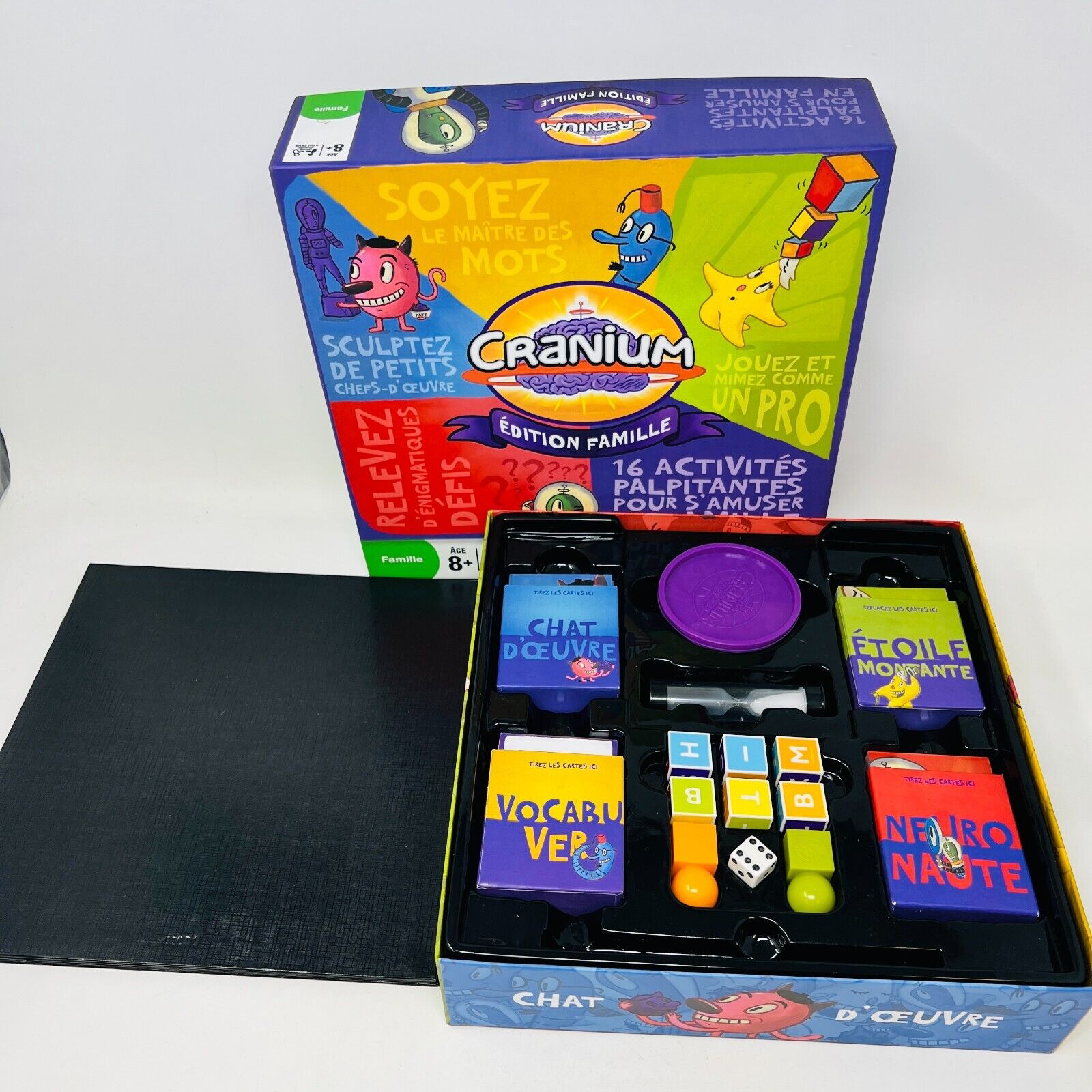 Cranium Édition Famille Français/French Hasbro Canada Jeu de Société 99% Complet