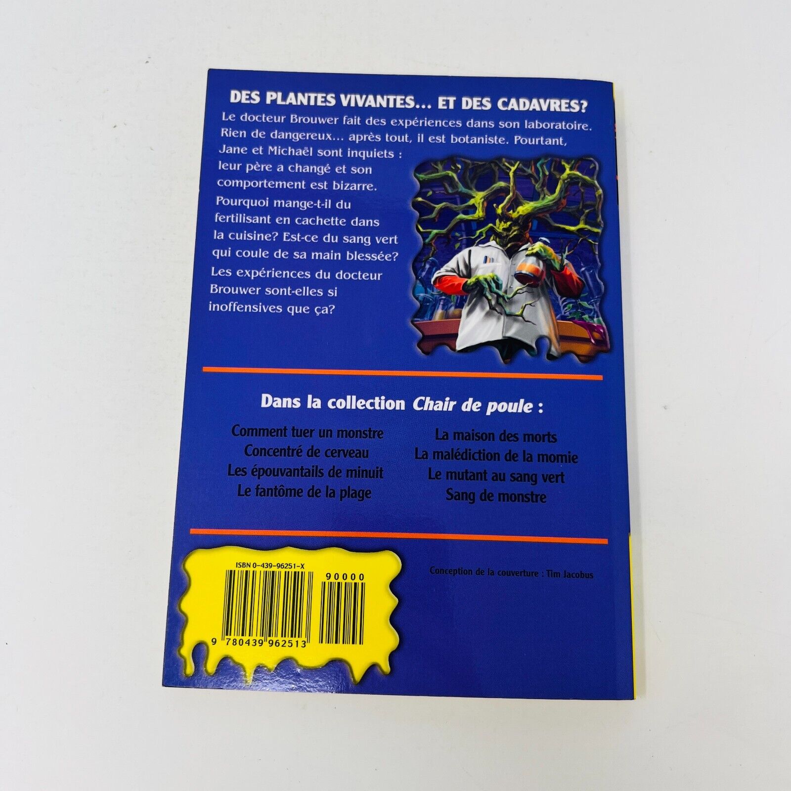 5x Chair de Poule Scholastic Goosebumps in French/Français R.L. Stine Lot Livres