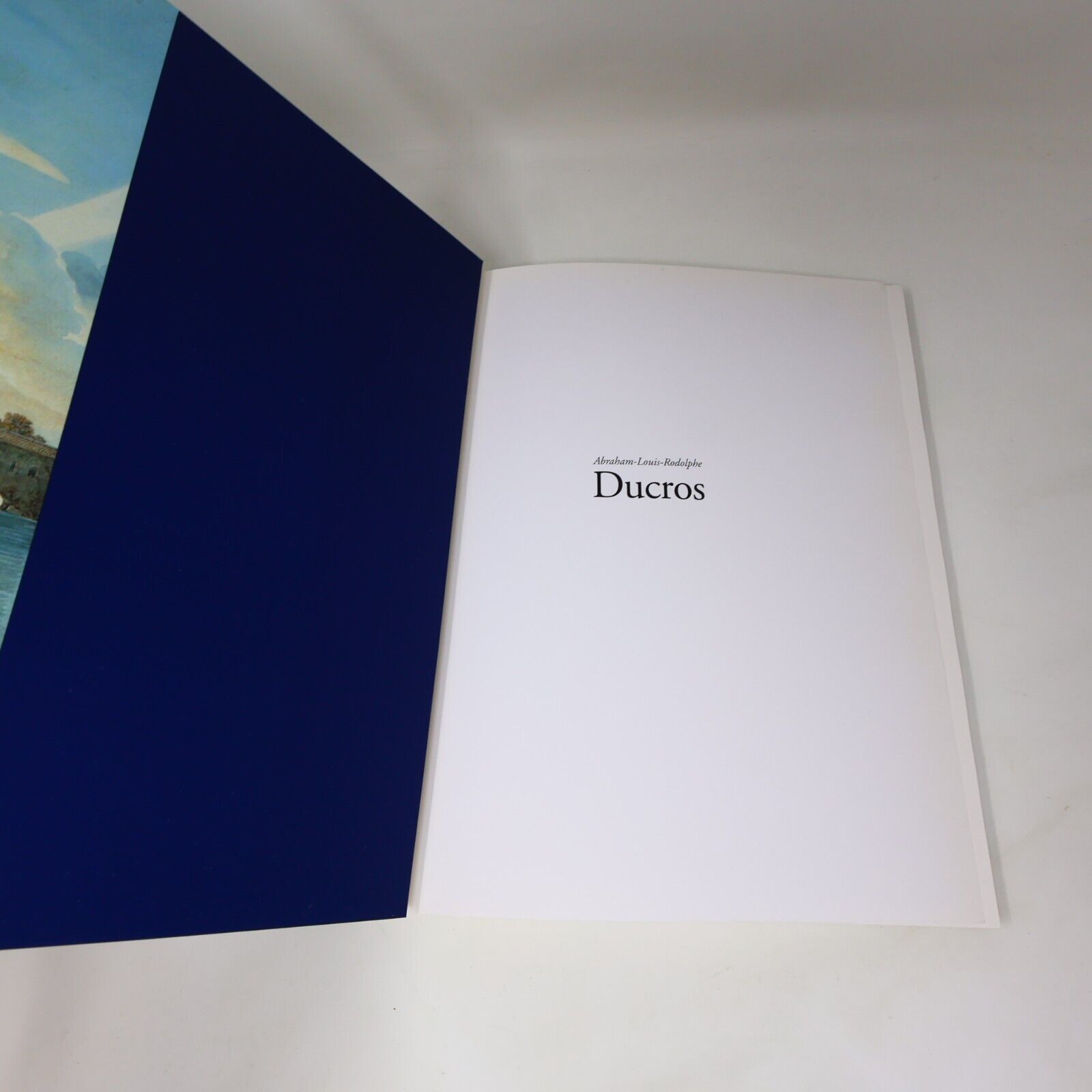 1998 Abraham-Louis-Rodolphe Ducros un Peintre Suisse en Italie Zutter/Chessex PB