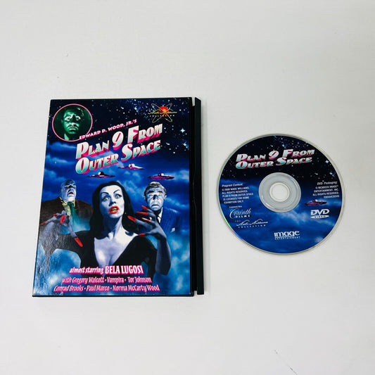 Plan 9 from Outer Space DVD Tested 2000 Special Edition Edward D. Wood JR's NTSC