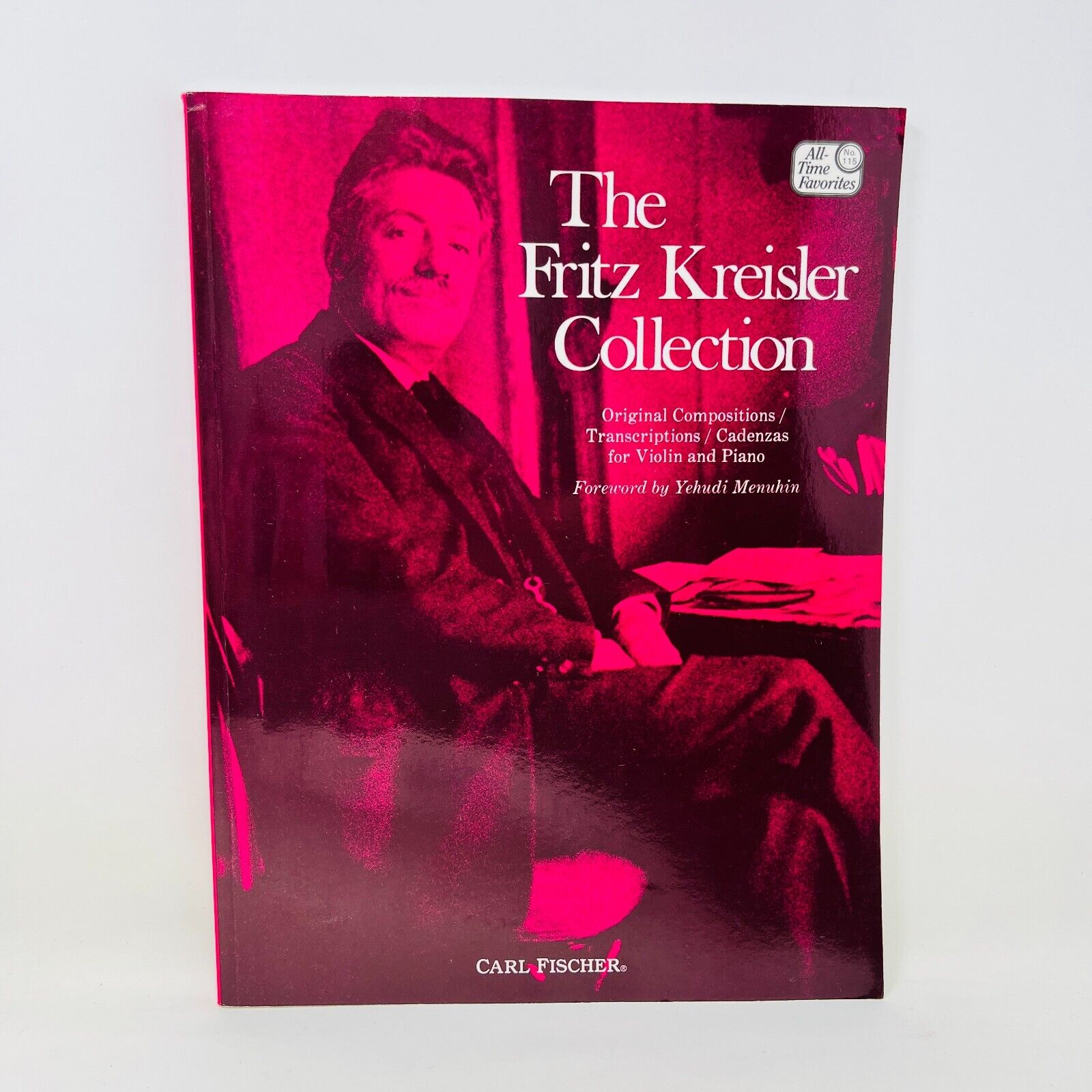 1990 The Fritz Kreisler Collection Songbook Piano/Violin PB Carl Fisher Music