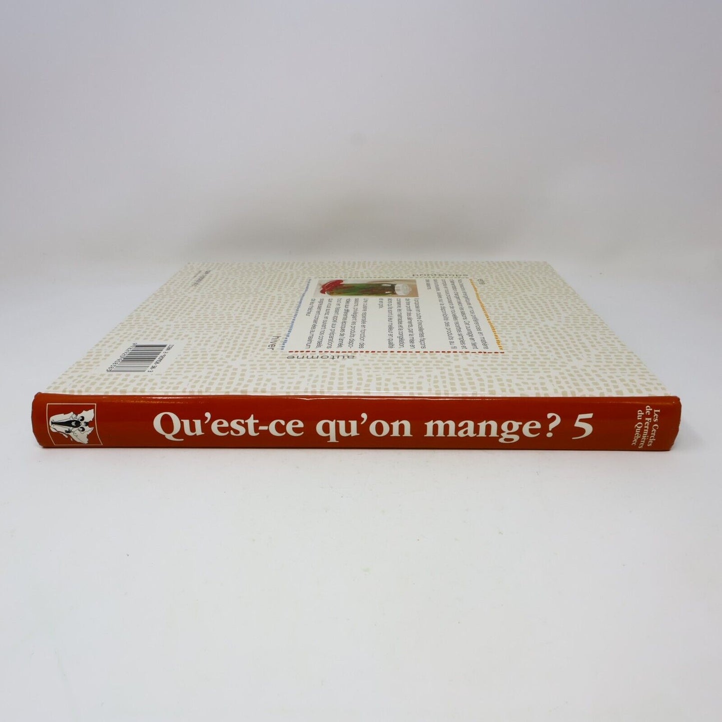 2000 Qu'est-ce qu'on Mange? Les Cercles de Fermières du Québec #5 Recettes HC