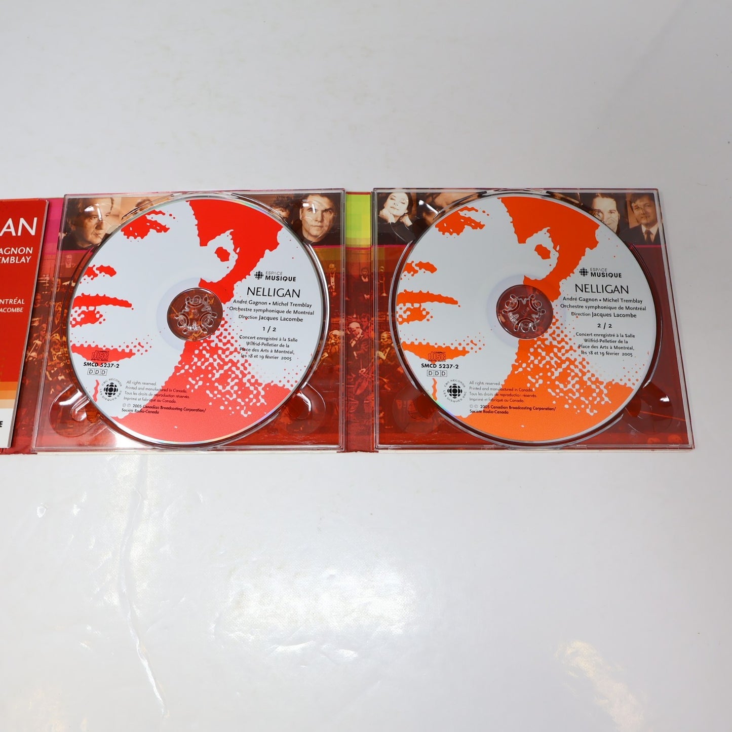 Nelligan André Gagnon/Michel Tremblay CD OSM/Lacombe Daniel Lavoie/Pierre Flynn
