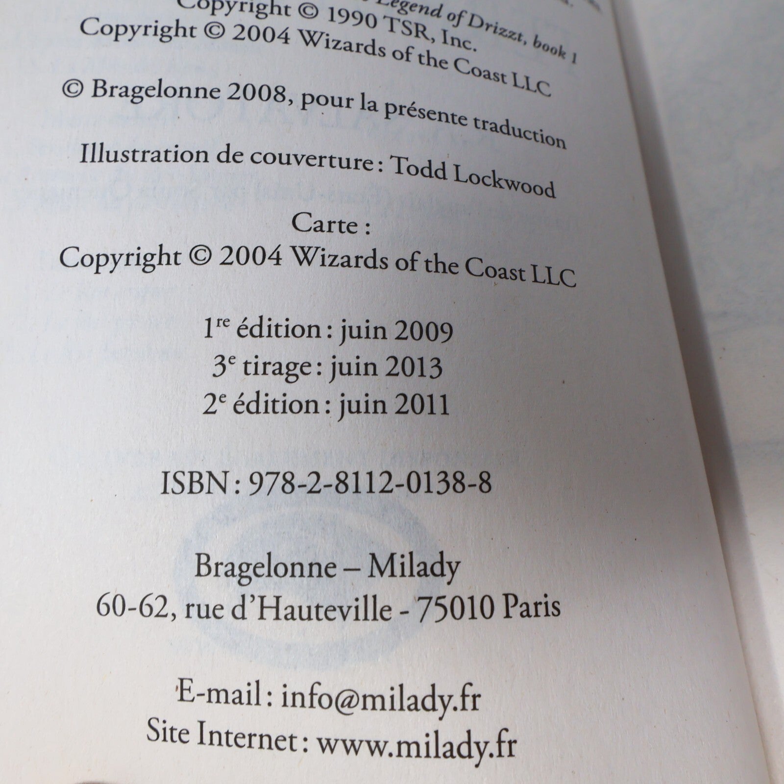 La Légende de Drizzt #1-3 Royaumes Oubliés Lot 3 Livres R.A. Salvatore Français