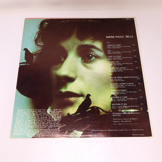 Marie-Paule Belle Éponyme Self Titled LP Record 1973 VIP.10 French Chanson 33RPM