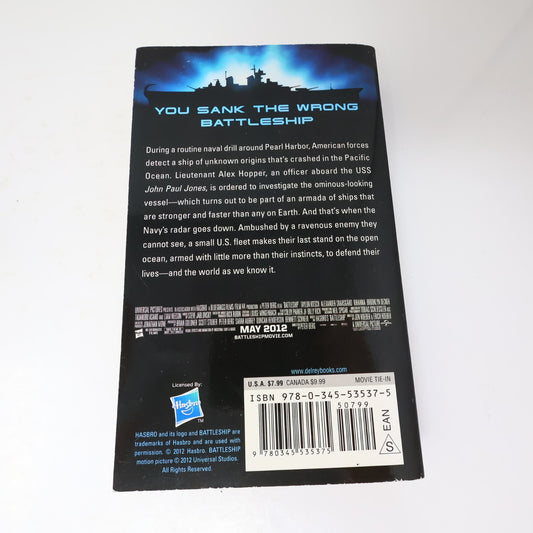 Battleship Peter David Del Rey 2012 PB Movie Tie-In Science-Fiction Action Book