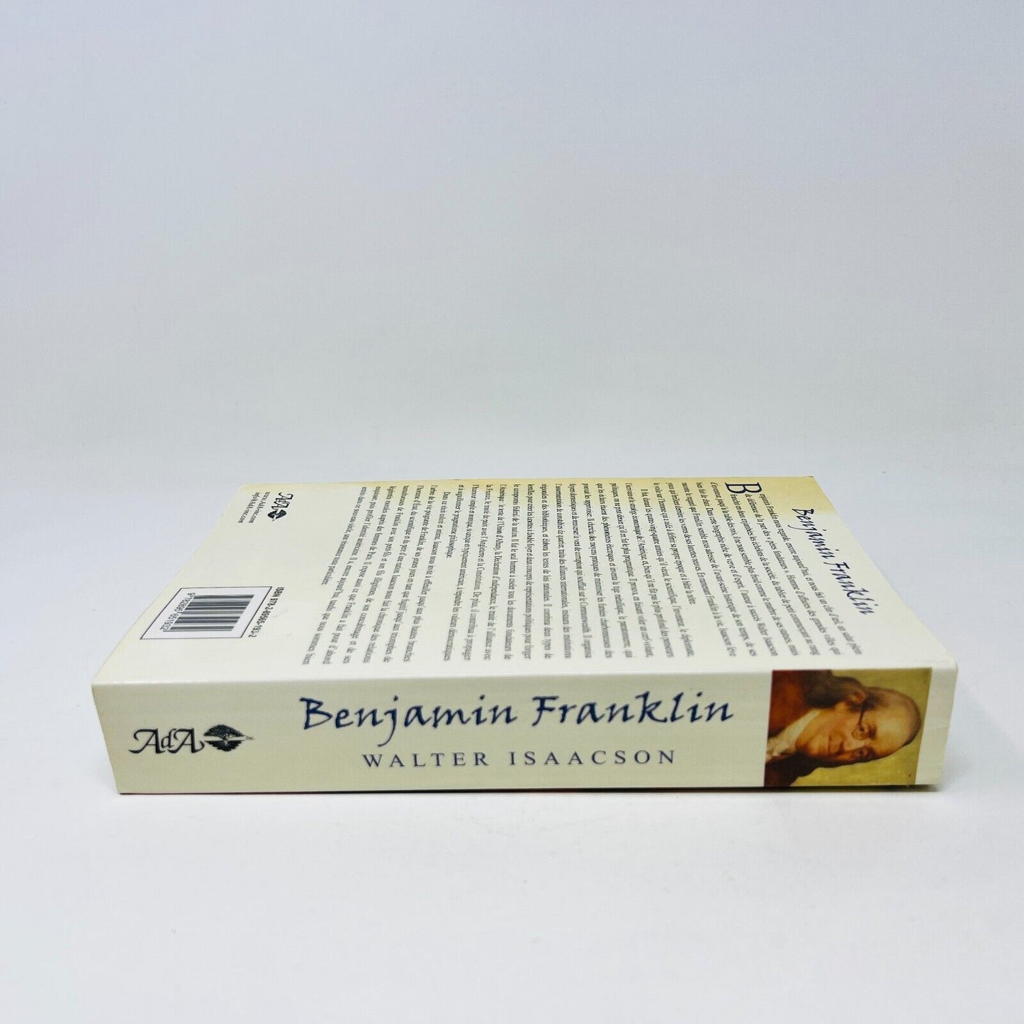 2008 Benjamin Franklin Une Vie Américaine de Walter Isaacson Français/French ADA